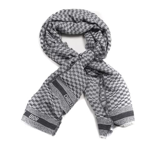 christian dior scarf wool